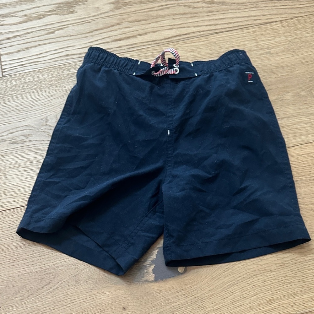 Polarn O. Pyret Navy Shorts with Red Accents swim 4/6Y